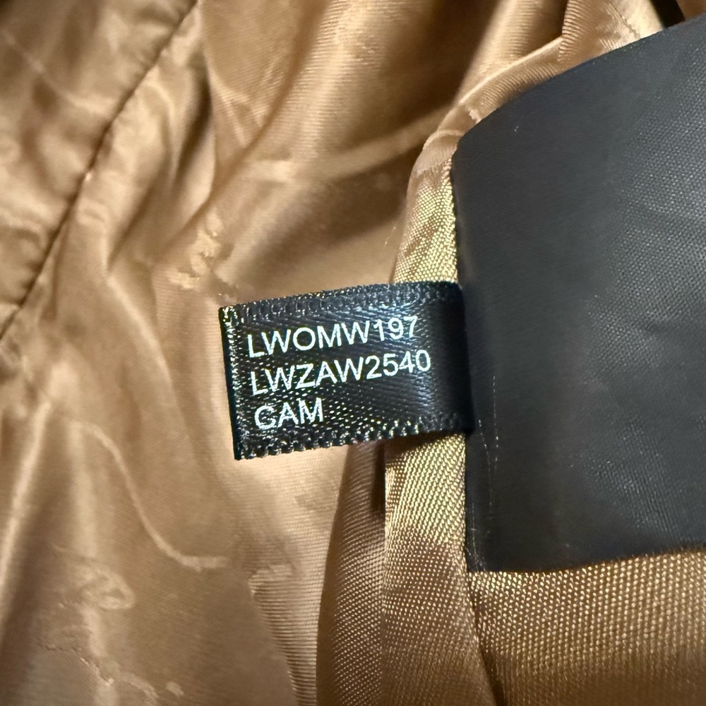 KARL LAGERFELD PARIS Camel Tan Midi Long Wool Blend Wrap Coat - Sz Medium, NWT - Picture 12 of 14